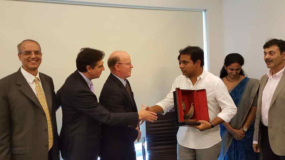 INDIA’S TELANGANA STATE EXECUTES PRELIMINARY AGREEMENTS TO HOST THE E-HUB OF THE WORLD