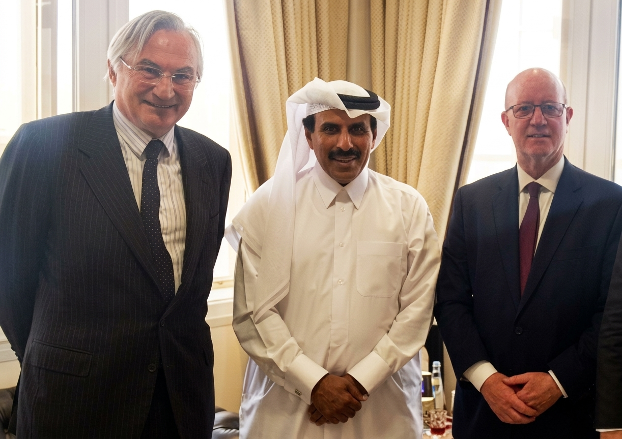 QATAR'S CENTRAL BANK AND GCEL DISCUSS HOW THE DIGITAL ECONOMY PLATFORM CAN ASSIST TO REALIZE QATAR'S NATIONAL VISION 2030 OBJECTIVES.
