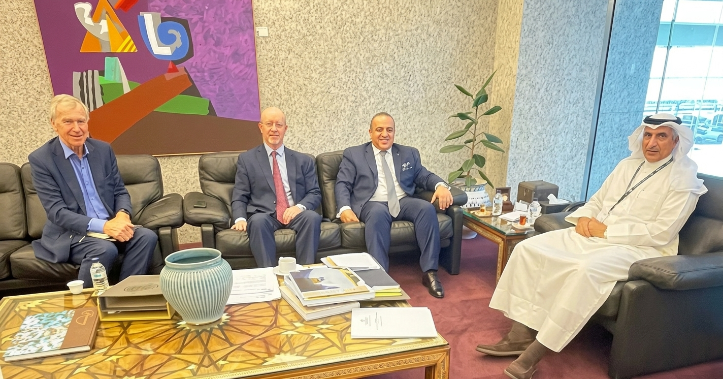 GCEL AND ARAB FUND FOR ECONOMIC & SOCIAL DEVELOPMENT DISCUSS DIGITIZING THE ARAB STATES AND THEIR TRADE PARTNERS