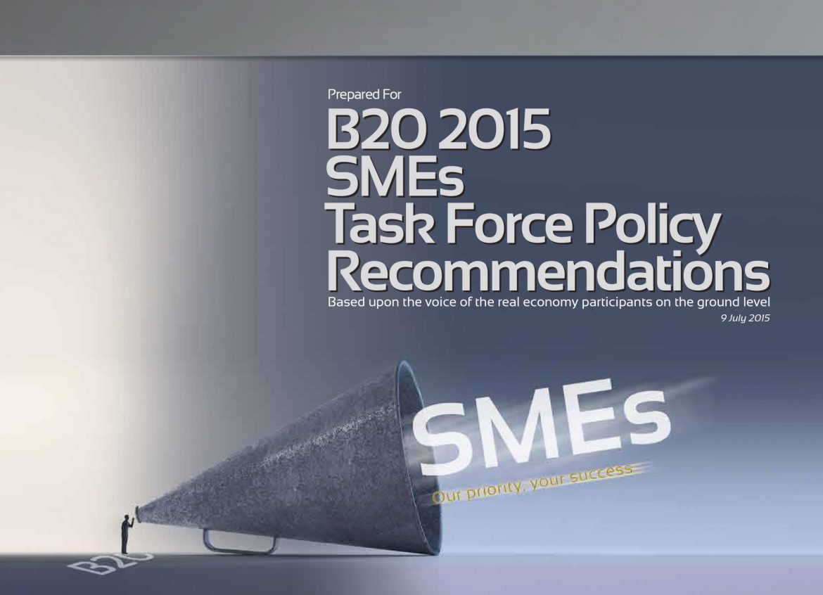 B20-2015 sme task force policy recommendation gcel digital economy publication
